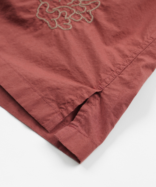 FRIZMWORKS(フリズムワークス)の「CORAL NEEDLEWORK HALF SHIRT _ BRICK(シャツ/ブラウス・メンズ・その他・SMALL/MEDIUM/LARGE/X-LARGE)」の8枚目の写真
