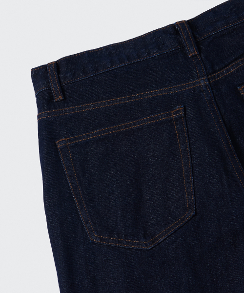 MUSINSA STANDARD(ムシンサスタンダード)の「ワイドデニムパンツ【ディープインディゴ】(デニムパンツ・メンズ・その他・40/38/42/36/27/28/29/34/32/30/31/33/26)」の6枚目の写真