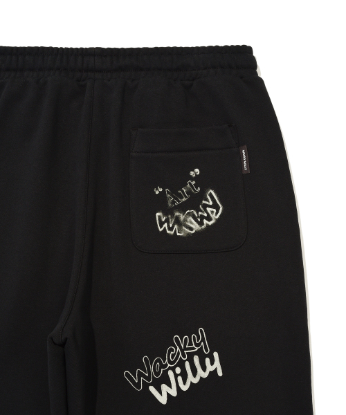 Wacky WiLLy(ワッキーウィリー)の「グラフィックスウェットパンツブラック(スウェットパンツ・レディース・その他・SMALL/MEDIUM/LARGE/X-LARGE)」の11枚目の写真