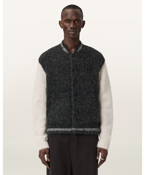 ALLSAINTS（オールセインツ）の「SIGURD WOOL BLEND CARDIGAN | SIGURD