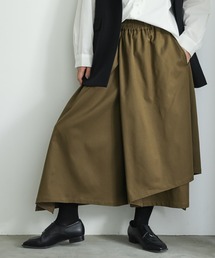 変形デザインガウチョパンツ