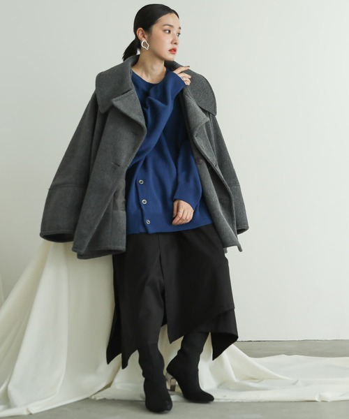 n'OrLABEL（ノアールレーベル）の「変形デザインガウチョパンツ（その他パンツ・レディース・カーキ/ブラック・FREE）」の15枚目の写真