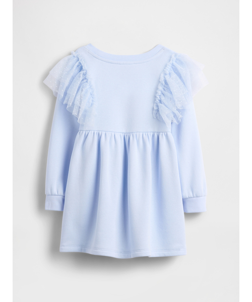 GAP（ギャップ）の「チュール スウェットワンピース (幼児・ベビー)（ワンピース・キッズ・ブルー/ピンク・100cm/90cm/95cm/110cm/70cm/105cm/80ｃｍ）」の5枚目の写真
