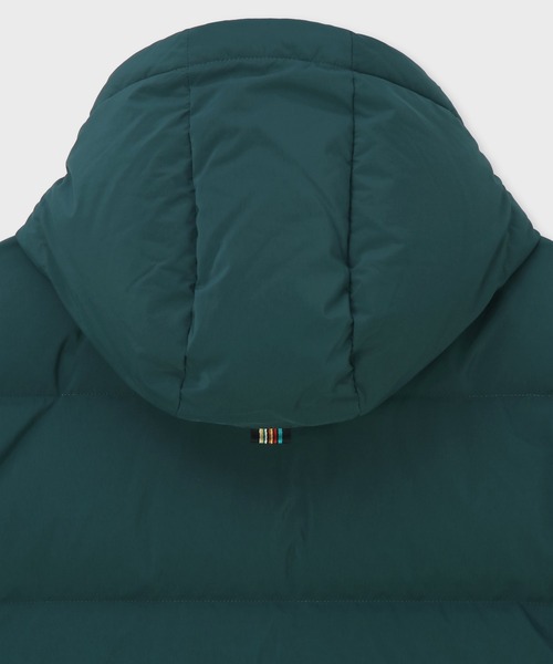 Paul Smith（ポールスミス）の「”Cropped Logo” ダウンジャケット / 253128 649Z（ダウンジャケット/コート・メンズ・ブラック/グリーン・SMALL/MEDIUM/LARGE/X-LARGE/L2）」の7枚目の写真