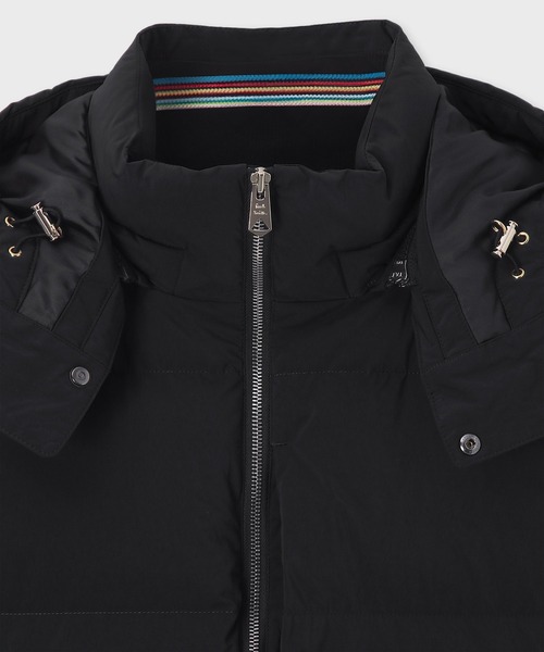 Paul Smith（ポールスミス）の「”Cropped Logo” ダウンジャケット / 253128 649Z（ダウンジャケット/コート・メンズ・ブラック/グリーン・SMALL/MEDIUM/LARGE/X-LARGE/L2）」の9枚目の写真