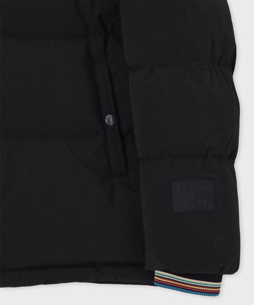 Paul Smith（ポールスミス）の「”Cropped Logo” ダウンジャケット / 253128 649Z（ダウンジャケット/コート・メンズ・ブラック/グリーン・SMALL/MEDIUM/LARGE/X-LARGE/L2）」の11枚目の写真