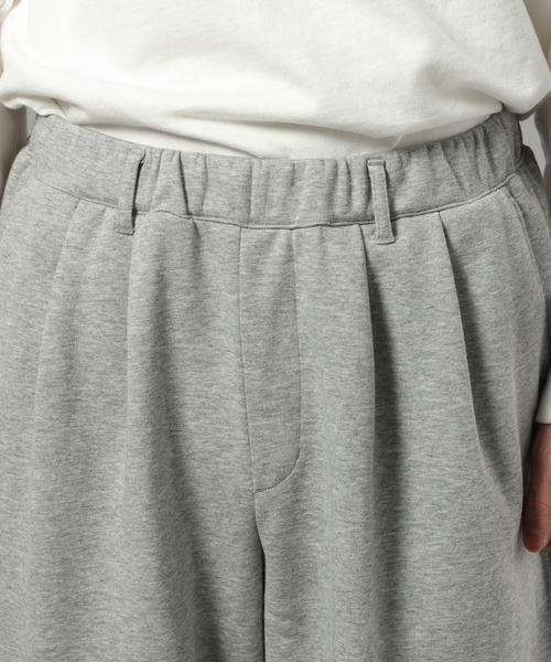 RAGEBLUE（レイジブルー）の「ボンディングスウェットワイドパンツ【セットアップ対応】（スウェットパンツ・メンズ・レッド/グレー系その他/ブラック・MEDIUM/LARGE）」の13枚目の写真