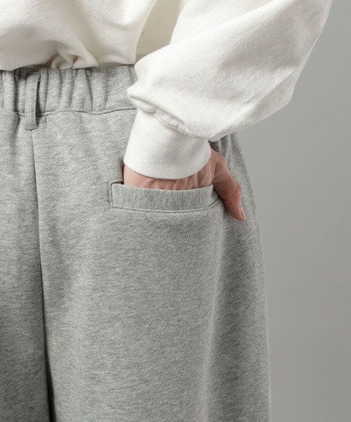 RAGEBLUE（レイジブルー）の「ボンディングスウェットワイドパンツ【セットアップ対応】（スウェットパンツ・メンズ・レッド/グレー系その他/ブラック・MEDIUM/LARGE）」の6枚目の写真