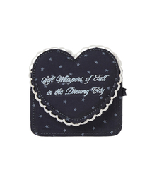 ILLIGO（イリゴ）の「Heart Frame Card Wallet Navy（札入れ/マネークリップ）」