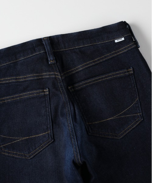 SOMETHING(サムシング)の「SOMETHING(サムシング)【レディース】「BODYFIRE」ストレートパンツ(デニムパンツ・レディース・ダークインディゴブルー・29inch/31inch/26inch/27inch/28inch)」の13枚目の写真