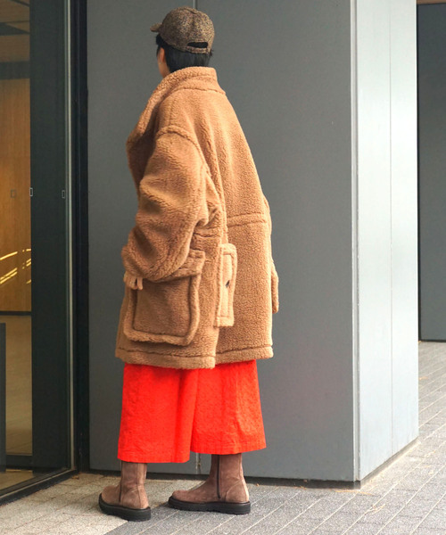 JOURNAL STANDARD LUXE（ジャーナルスタンダード　ラックス）の「【WOOLRICH】 BOA JACKET（その他アウター・レディース・ブラック/ブラウン系その他・LARGE）」の22枚目の写真