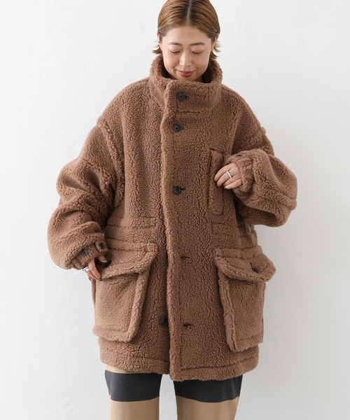 JOURNAL STANDARD LUXE（ジャーナルスタンダード　ラックス）の「【WOOLRICH】 BOA JACKET（その他アウター・レディース・ブラック/ブラウン系その他・LARGE）」の16枚目の写真