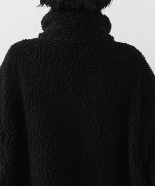 JOURNAL STANDARD LUXE（ジャーナルスタンダード　ラックス）の「【WOOLRICH】 BOA JACKET（その他アウター・レディース・ブラック/ブラウン系その他・LARGE）」の7枚目の写真