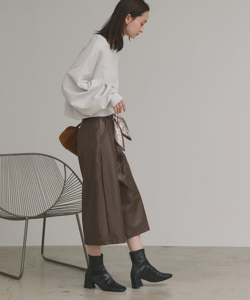 ad thie(アドティエ)の「スカーフベルトセット ハーフパンツ(その他パンツ・レディース・ブラック/ブラウン・FREE)」の17枚目の写真