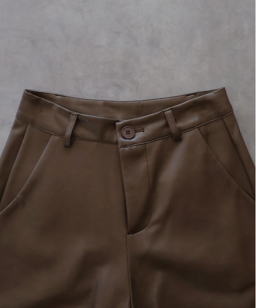 ad thie(アドティエ)の「スカーフベルトセット ハーフパンツ(その他パンツ・レディース・ブラック/ブラウン・FREE)」の4枚目の写真