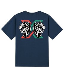 KTN0032 タイガーエックス 半袖Tシャツ - ネイビー