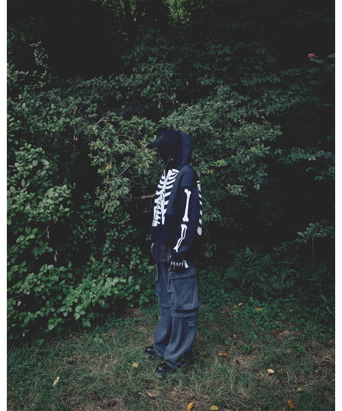 SCHISM INDUCING(スキズムインデューシング)の「BIG CARGO PANTS CHARCOAL(その他パンツ・レディース・その他・LARGE)」の9枚目の写真