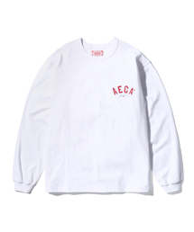 AECA（エイカ）の「SURF AND BALANCE LONG SLEEVE-WHITE（Tシャツ/カットソー）」