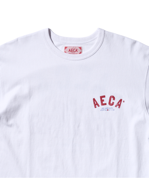 AECA（エイカ）の「SURF AND BALANCE LONG SLEEVE-WHITE（Tシャツ/カットソー・メンズ・その他・MEDIUM/LARGE/X-LARGE/W）」の5枚目の写真