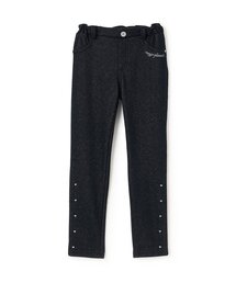 裏シャギーデニム　ロングパンツ