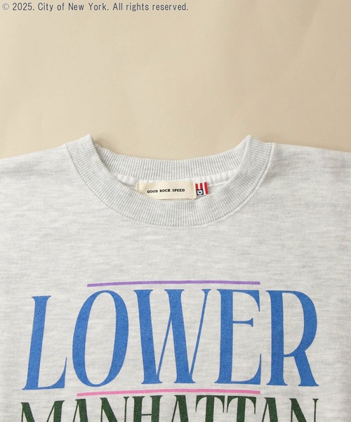 Gready Brilliant（グレディブリリアン）の「ＮＹＣカラーロゴスウェット（スウェット・レディース・トップグレー・FREE）」の2枚目の写真