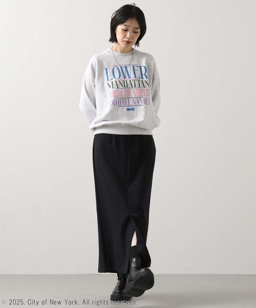 Gready Brilliant（グレディブリリアン）の「ＮＹＣカラーロゴスウェット（スウェット・レディース・トップグレー・FREE）」の7枚目の写真