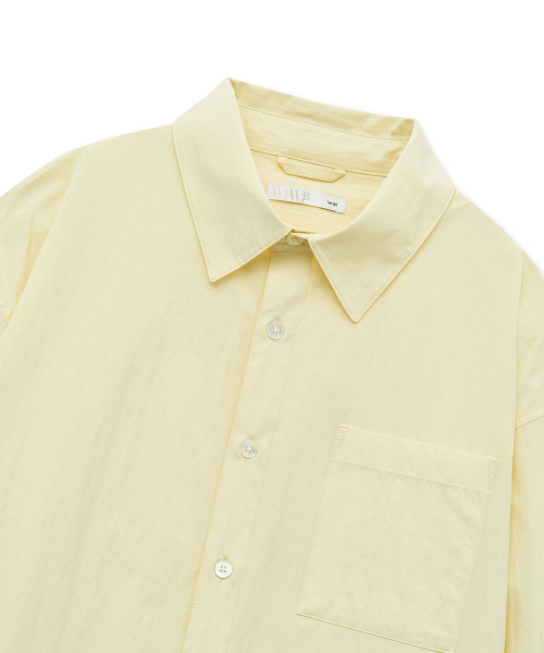 WEST GRAND BOULEVARD(ウエストグランドブルバード)の「クランチオーバーサイズワンポケットシャツLEMON(シャツ/ブラウス・レディース・その他・MEDIUM/LARGE/X-LARGE)」の3枚目の写真