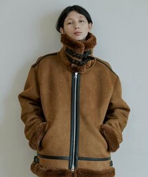 MALEN（マレン）の「ユニセックスムートンキャメル（ムートンコート）」