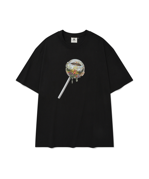 DYSFUNCT(ディスファンクト)の「PEACEFUL KIDNAP CANDY T-SHIRT(BLACK)(Tシャツ/カットソー・メンズ・その他・LARGE/SMALL/MEDIUM)」の2枚目の写真