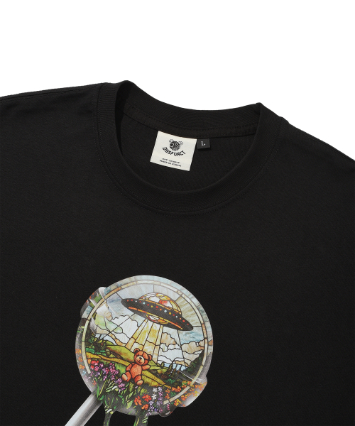 DYSFUNCT(ディスファンクト)の「PEACEFUL KIDNAP CANDY T-SHIRT(BLACK)(Tシャツ/カットソー・メンズ・その他・LARGE/SMALL/MEDIUM)」の4枚目の写真