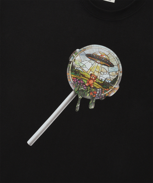 DYSFUNCT(ディスファンクト)の「PEACEFUL KIDNAP CANDY T-SHIRT(BLACK)(Tシャツ/カットソー・メンズ・その他・LARGE/SMALL/MEDIUM)」の5枚目の写真