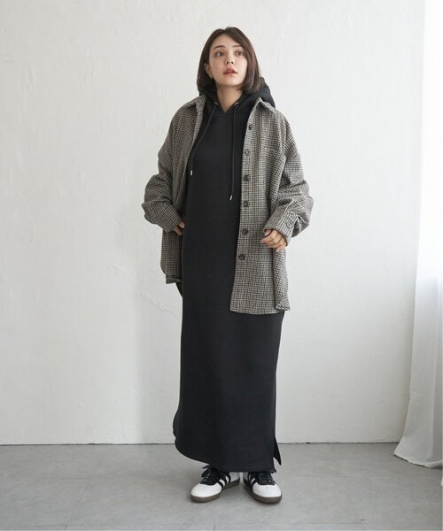 notch.(ノッチ)の「ガンクラブチェックシャツジャケット(シャツ/ブラウス・レディース・ブラウン/ブラック・M)」の9枚目の写真