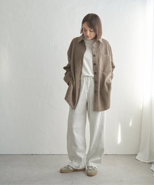 notch.(ノッチ)の「ガンクラブチェックシャツジャケット(シャツ/ブラウス・レディース・ブラウン/ブラック・M)」の20枚目の写真