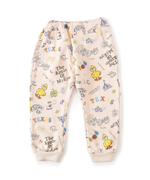 F.O.KIDS（エフオーキッズ）の「総柄イージージョガーパンツ_ジュニア対応（その他パンツ・キッズ・チェック/カモフラージュ/キナリ・80/90/100/110/120/130/140）」の2枚目の写真