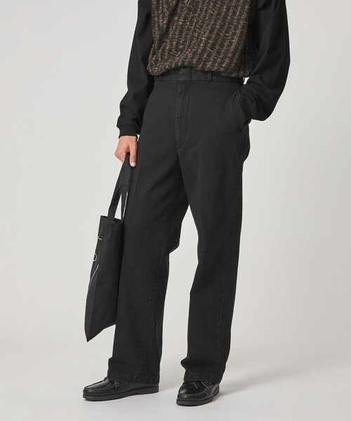 Steven Alan（スティーブンアラン）の「＜Steven Alan＞ バックサテン M1 TYPEⅢ パンツ（スラックス・メンズ・ブラック・S/M/L/XL）」の12枚目の写真