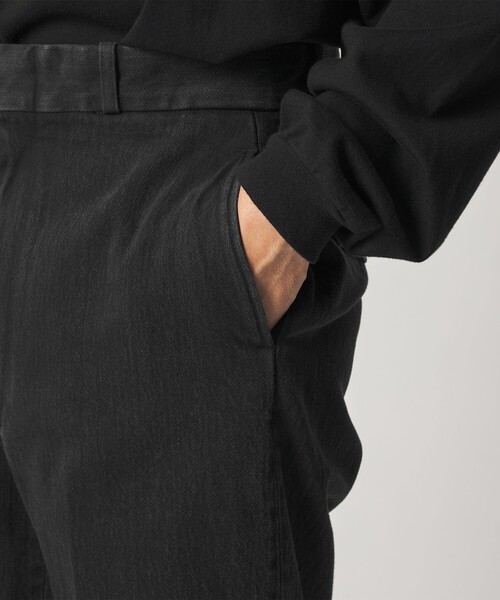 Steven Alan（スティーブンアラン）の「＜Steven Alan＞ バックサテン M1 TYPEⅢ パンツ（スラックス・メンズ・ブラック・S/M/L/XL）」の20枚目の写真