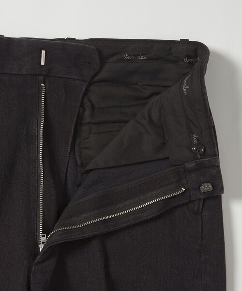 Steven Alan（スティーブンアラン）の「＜Steven Alan＞ バックサテン M1 TYPEⅢ パンツ（スラックス・メンズ・ブラック・S/M/L/XL）」の2枚目の写真