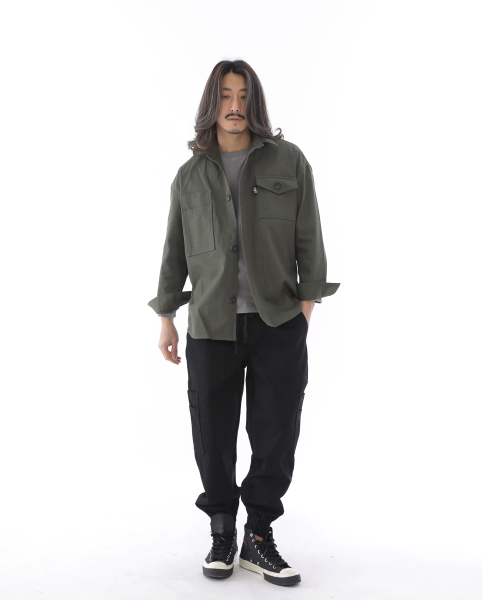 SAINTCREW(セントクルー)の「ツーレイヤーワイドカーゴジョガーパンツ W2-308J ブラック(スウェットパンツ・メンズ・その他・LARGE/MEDIUM/X-LARGE)」の7枚目の写真