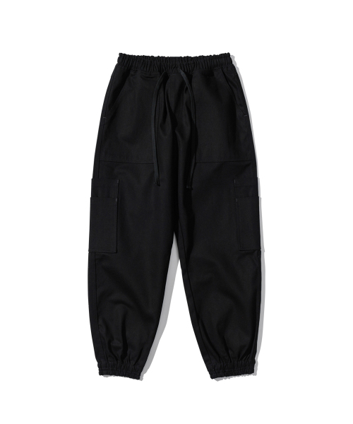 SAINTCREW(セントクルー)の「ツーレイヤーワイドカーゴジョガーパンツ W2-308J ブラック(スウェットパンツ・メンズ・その他・LARGE/MEDIUM/X-LARGE)」の13枚目の写真