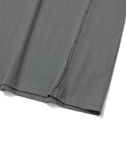 EPISODE UNTITLED(エピソードアンタイトルド)の「CUT-OFF LOGO RING POINT T-SHIRT_GREY(Tシャツ/カットソー・レディース・その他・2/3)」の6枚目の写真
