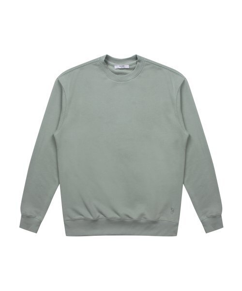SOLEW(ソル)の「エッセンシャルスウェットシャツ_グリーン(スウェット・メンズ・その他・MEDIUM/LARGE)」の1枚目の写真