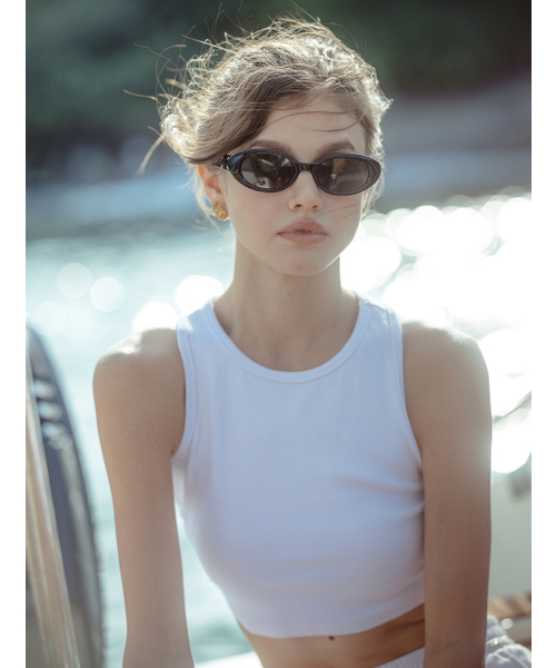 IMCLAIRE(アイエムクレア)の「ホルターニットクロップトップマンゴー(Tシャツ/カットソー・レディース・その他・SMALL/MEDIUM)」の2枚目の写真