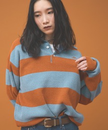 Kappa | ≪Kappa×and ST ウェルネスクラブ≫ニットポロシャツ (ユニセックス)(ポロシャツ)