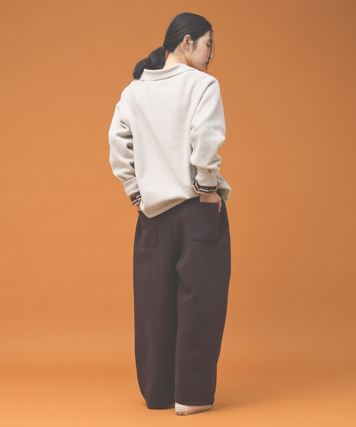 Kappa(カッパ)の「≪Kappa×and ST ウェルネスクラブ≫ニットポロシャツ (ユニセックス)(ポロシャツ・レディース・ブラック/ホワイト/グリーン/オレンジ・LARGE/MEDIUM/SMALL)」の7枚目の写真
