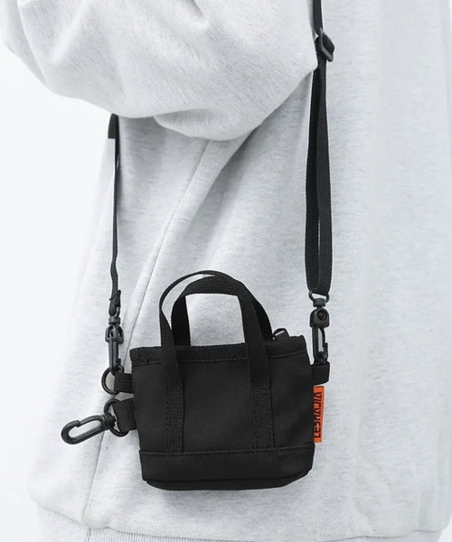 WESTBOY(ウエストボーイ)の「ユニセックスミニミニ ショルダーバッグ サコッシュコインケース WO25W10BG19(ショルダーバッグ・メンズ・ブラック・FREE)」の8枚目の写真