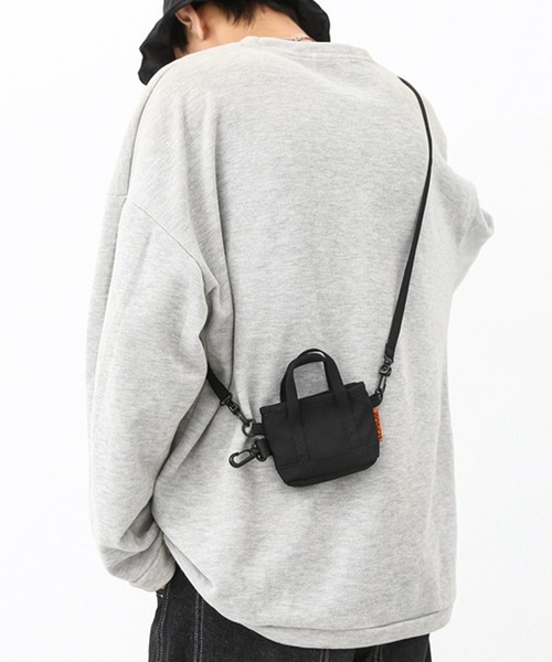 WESTBOY(ウエストボーイ)の「ユニセックスミニミニ ショルダーバッグ サコッシュコインケース WO25W10BG19(ショルダーバッグ・メンズ・ブラック・FREE)」の2枚目の写真