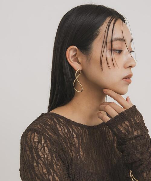 KBF（ケイビーエフ）の「デフォルメピアス（ピアス（両耳用）・レディース・ゴールド/シルバー・ONE）」の10枚目の写真