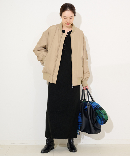 美品 SLOBE IENA MA-1 SLOBE IENA（スローブイエナ） ma1 ma-1 中綿MA-1 レディース