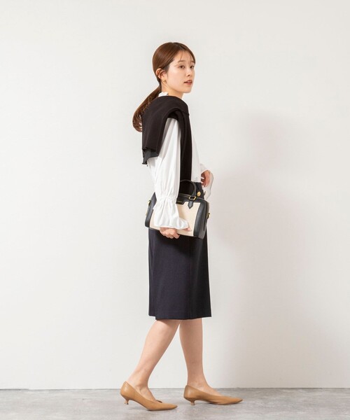 NOLLEY’S（ノーリーズ）の「ウォッシャブル襟フリルプルオーバーブラウス（シャツ/ブラウス・レディース・サックスブルー/ホワイト・38）」の12枚目の写真