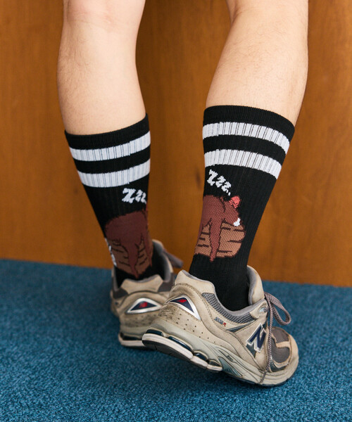 COLEMAN(コールマン)の「Coleman/コールマン 別注 Coleman 1P SOCKS ソックス(ソックス/靴下・メンズ・チャコールグレー/オフホワイト/ナチュラル/ダークグレー・ONE SIZE/MEDIUM)」の7枚目の写真